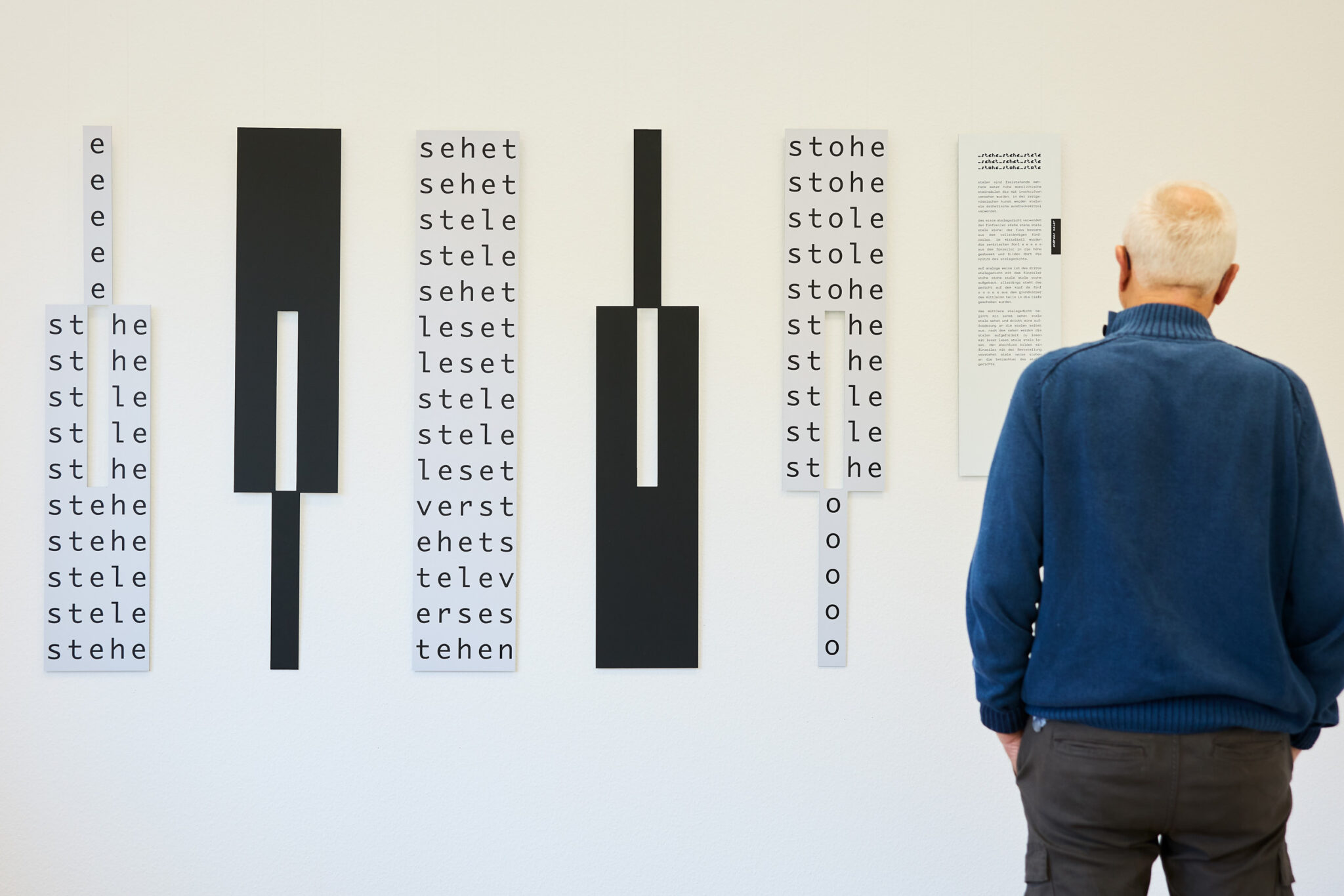 Blue Rain Drop – Ausstellungsdesign für Blue Rain Drop